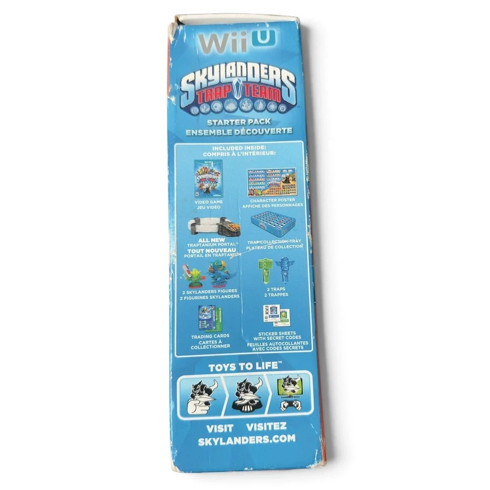 Skylanders Trap Team Wii U Starter Pack Activision Snap Shot Figure READ